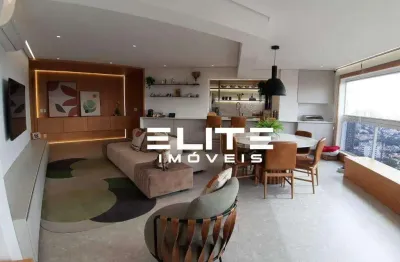 Apartamento com 3 dormitórios à venda, 160 m² por r$ 2.300.000,00 - vila guiomar - santo andré/sp