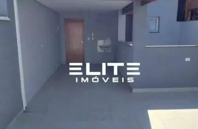 Cobertura com 2 dormitórios à venda, 90 m² por r$ 500.000,00 - vila pires - santo andré/sp