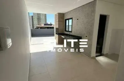 Cobertura à venda, 102 m² por r$ 535.000,00 - vila valparaíso - santo andré/sp