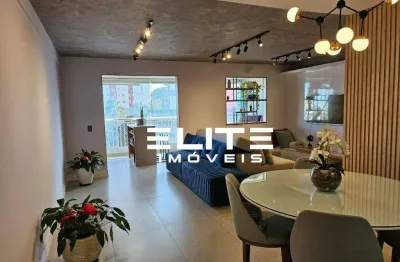 Apartamento com 3 dormitórios à venda, 115 m² por r$ 1.200.000,00 - vila valparaíso - santo andré/sp