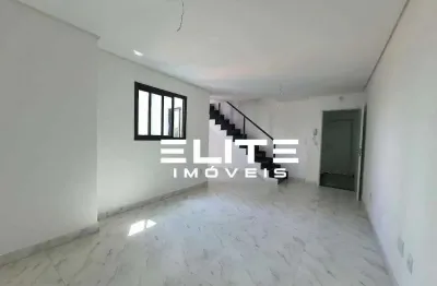 Cobertura com 2 dormitórios à venda, 120 m² por r$ 650.000,00 - vila pires - santo andré/sp