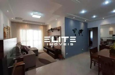 Apartamento com 3 dormitórios à venda, 100 m² por r$ 635.000,00 - santa maria - santo andré/sp