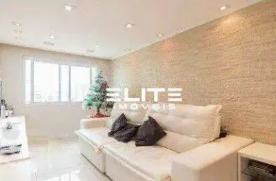 Cobertura com 2 dormitórios à venda, 146 m² por r$ 1.100.000,00 - vila guiomar - santo andré/sp