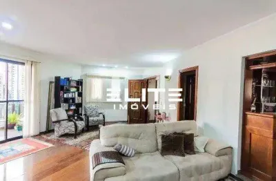 Apartamento com 4 dormitórios à venda, 226 m² por r$ 1.200.000,00 - jardim - santo andré/sp