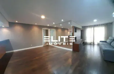 Apartamento com 3 dormitórios à venda, 144 m² centro - santo andré/sp