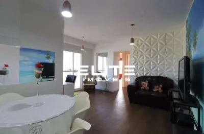 Apartamento a venda com 02 dormitórios, sendo 01 suíte e duas vagas de garagem andar alto com vista panorâmica.