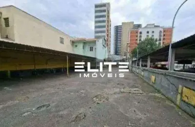 Terreno para aluguel – centro de santo andré, 400 m², r$ 9.500/mês