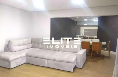 Apartamento para aluguel, 3 quartos, 1 suíte, 2 vagas, bairro jardim - santo andré/sp