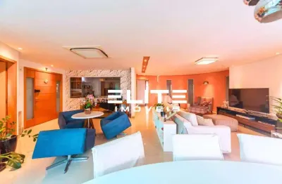 Apartamento de 209 m² com 4 dormitórios, 2 suítes, varanda gourmet e 4 vagas – vila bastos, santo andré