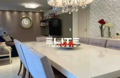 Apartamento à venda, 3 quartos, 3 suítes, 3 vagas, centro - santo andré/sp