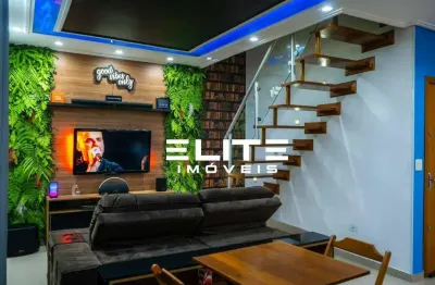 Cobertura para aluguel em vila assunção, santo andré – 2 quartos com suíte e 1 vaga