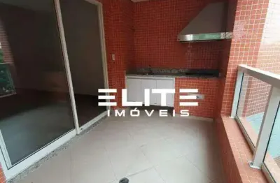 Apartamento 3 quartos com varanda gourmet no centro de santo andré - 3 vagas, finamente equipado