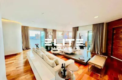 Apartamento à venda, 408 m² por r$ 6.300.000,00 - jardim - santo andré/sp