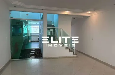 Sobrado residencial com 4 quartos, 3 suítes e 4 vagas no bairro pinheirinho – santo andré, aluguel