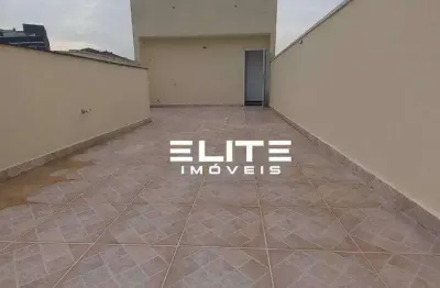 Cobertura com 3 dormitórios à venda, 140 m² por r$ 420.000,00 - vila humaitá - santo andré/sp