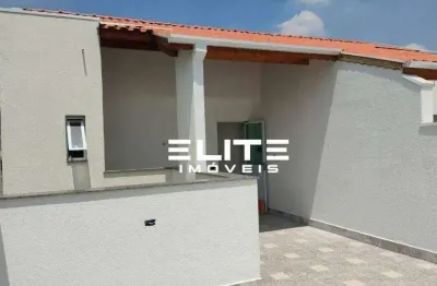 Cobertura à venda, 86 m² por r$ 385.000,00 - vila scarpelli - santo andré/sp