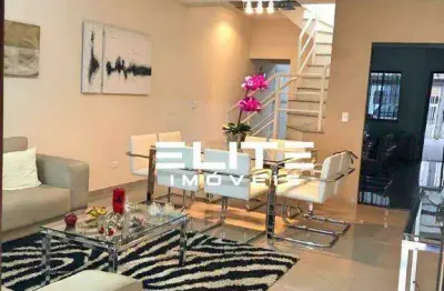 Sobrado com 3 dormitórios à venda, 140 m² - santa teresinha - santo andré/sp