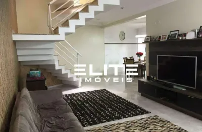 Sobrado com 3 dormitórios à venda, 240 m² por r$ 850.000,00 - vila alzira - santo andré/sp