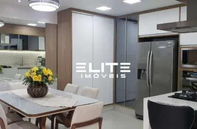 Sobrado com 3 dormitórios à venda, 132 m² por r$ 890.000,00 - vila pires - santo andré/sp