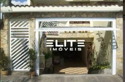 Sobrado com 3 dormitórios à venda, 303 m² por r$ 798.000,00 - parque erasmo assunção - santo andré/sp