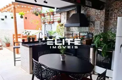 Sobrado à venda com 3 quartos, 211 m² por R$ 1.400.000 - Vila Assunção - Santo André/SP