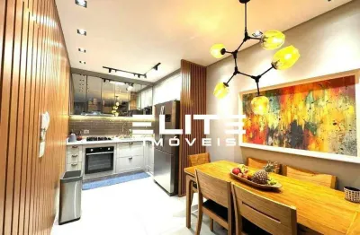 Sobrado com 2 dormitórios à venda, 87 m² por R$ 958.000,00 - Vila Alzira - Santo André/SP