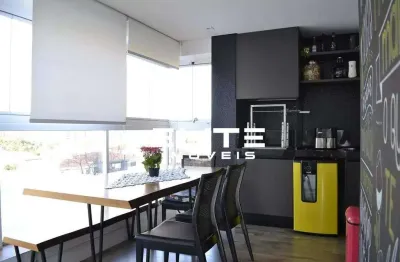 Apartamento 3 suítes mobiliado com 4 vagas em Jardim, Santo André