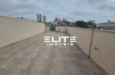 Cobertura com 2 dormitórios à venda, 106 m² por R$ 450.000,00 - Vila Alzira - Santo André/SP