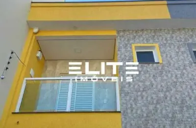 Sobrado com 3 dormitórios à venda, 140 m² por R$ 745.000,00 - Vila Camilópolis - Santo André/SP