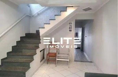 Sobrado com 3 dormitórios à venda, 172 m² por R$ 510.000,00 - Vila Aquilino - Santo André/SP