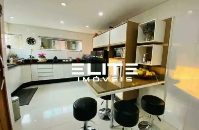 Sobrado com 4 dormitórios à venda, 370 m² por R$ 1.705.000,00 - Jardim - Santo André/SP