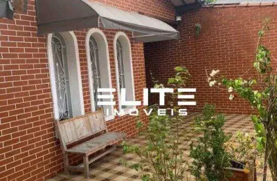 Casa Térrea com 3 dormitórios à venda, 257 m² por R$ 1.100.000 - Vila Scarpelli - Santo André/SP