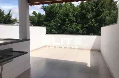 Cobertura com 2 dormitórios à venda, 96 m² por R$ 395.000,00 - Vila Homero Thon - Santo André/SP