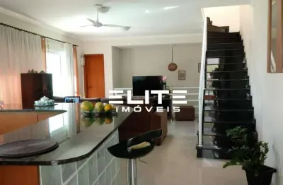 Sobrado com 3 dormitórios à venda, 125 m² por R$ 650.000,00 - Vila Linda - Santo André/SP