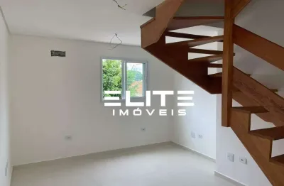 Apartamento Triplex com 2 dormitórios à venda, 76 m² por R$ 405.000,00 - Vila América - Santo André/SP