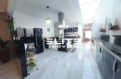 Casa com 3 quartos à venda na Rua das Aroeiras, Jardim, Santo André