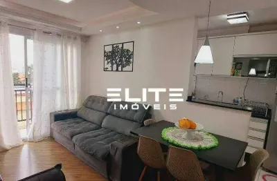 Apartamento à venda, 54 m² por R$ 360.000,00 - Vila Homero Thon - Santo André/SP