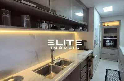 Apartamento de 3 suítes com varanda gourmet e lazer completo para locação no bairro jardim, santo andré