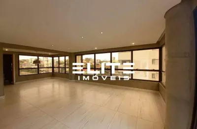 Apartamento com 3 dormitórios para alugar, 190 m² por r$ 21.190,29/mês - jardim - santo andré/sp