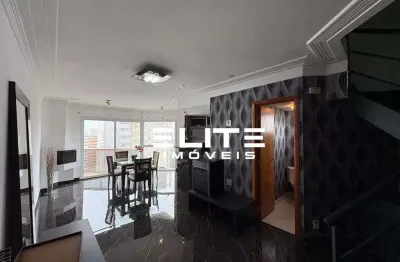 Cobertura residencial para aluguel em jardim, santo andré – 1 suite, 2 vagas, varanda gourmet