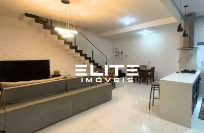 Sobrado Residencial de 4 Quartos com Varanda Gourmet em Vila Alzira, Santo André