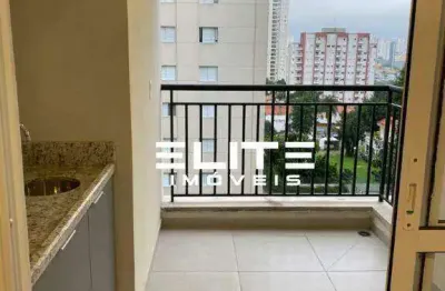 Apartamento com 2 dormitórios para alugar, 65 m² por R$ 4,622,70/mês - Jardim - Santo André/SP