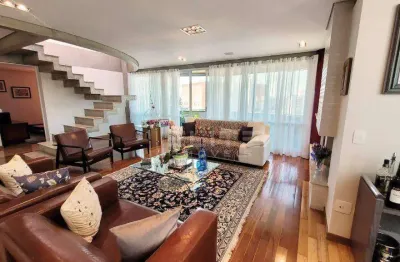 Cobertura à venda, 412 m² por r$ 3.490.000,00 - jardim - santo andré/sp