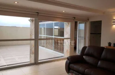Cobertura com 3 dormitórios à venda, 196 m² por r$ 1.200.000,00 - jardim bela vista - santo andré/sp