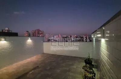 Cobertura à venda, 140 m² por r$ 905.000,00 - vila valparaíso - santo andré/sp