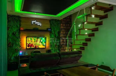 Cobertura à venda, 90 m² por r$ 650.000,00 - vila assunção - santo andré/sp