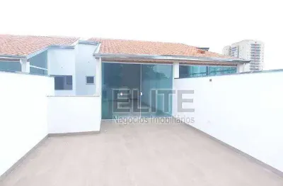 Cobertura à venda, 136 m² por r$ 695.000,00 - vila valparaíso - santo andré/sp