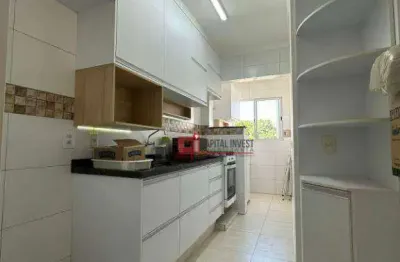 Apartamento com 2 dormitórios à venda, 67 m² por r$ 350.000,00 - loteamento santo antônio - jaguariúna/sp