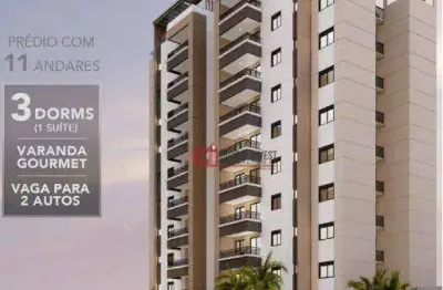 Apartamento com 3 dormitórios à venda, 79 m² por r$ 632.000,00 - jardim capotuna  - jaguariúna/sp