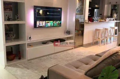 Apartamento com 3 dormitórios à venda, 120 m² por r$ 770.000 - loteamento santo antônio - jaguariúna/sp